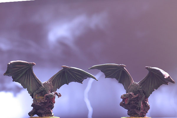 dragon vert miniature